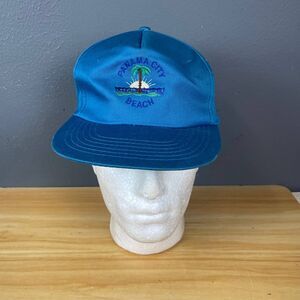 Panama City Beach Triangle Headwear Snapback Cap Unisex One Size Blue
